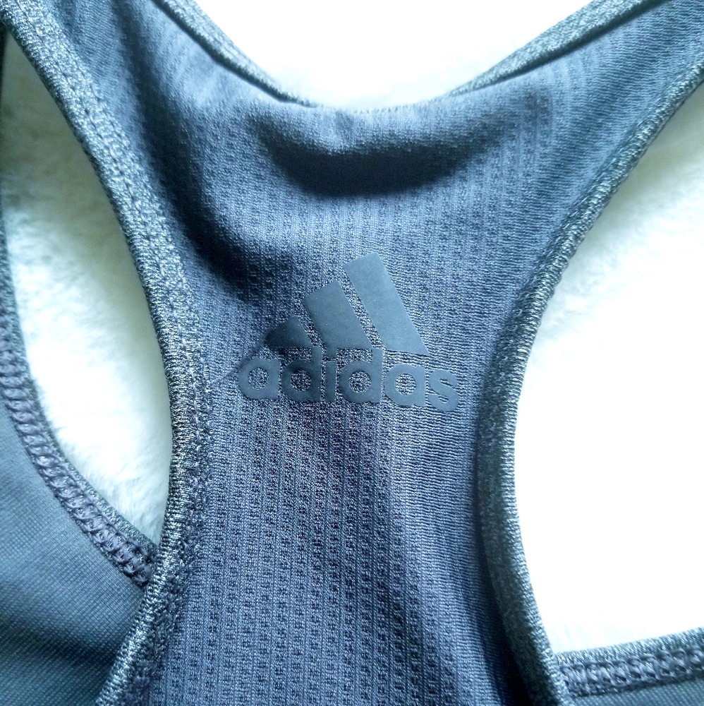 NEW Adidas Don't Rest AlphaSkin Logo Sports Bra - Picture 7 of 7